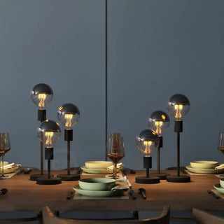 Black Metal Extension Tube for Pendant or Table Lamps LovelyNord