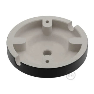 Black Porcelain 10 cm Ceiling Rose Kit LovelyNord