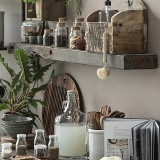 Cork Stopper Glass Storage Jar, 330 ml LovelyNord
