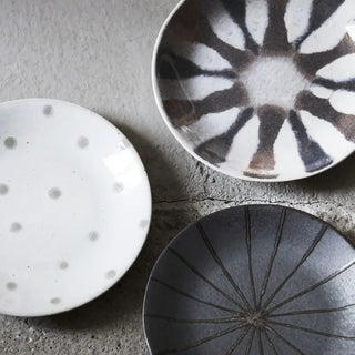 Suns Dark Grey Cake Plate, 15.7 cm House Doctor