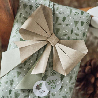 Gift paper Christmas forest LovelyNord