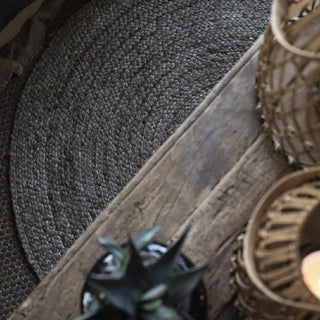 Natural Jute Round Rug, 90 cm LovelyNord