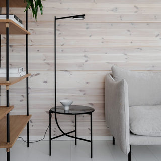 Floor lamp IGRAM Lamp + Table, black Grupa
