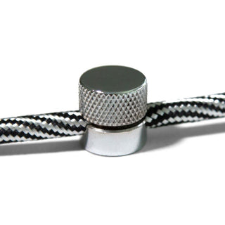 Chrome Metal Cable Clip for Walls and Ceilings Creative Cables