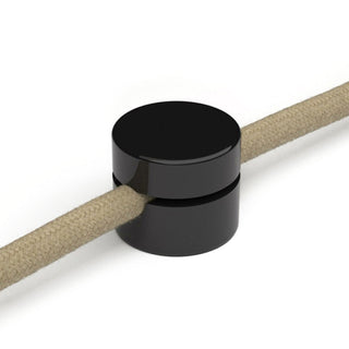 Cord retainer ø2,3 cm, black, plastic LovelyNord
