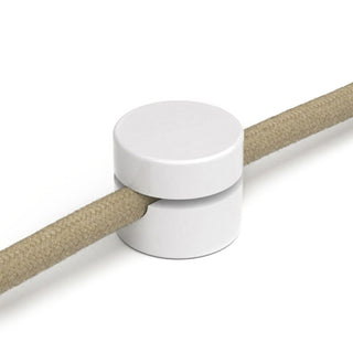 Cord retainer ø2,3 cm, white, plastic LovelyNord