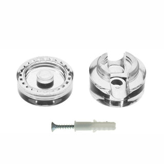 Cord retainer ø2,3 cm, transparent, plastic LovelyNord