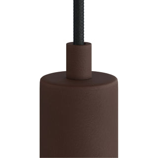 Cord lock dark brown, metal LovelyNord