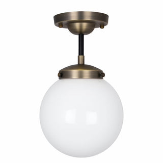 Ceiling lamp Alley IP44 Antique Bras LovelyNord