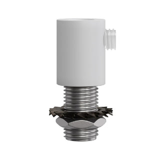 White Metal Side Screw Grip LovelyNord