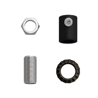 Black Metal Side Screw Grip LovelyNord