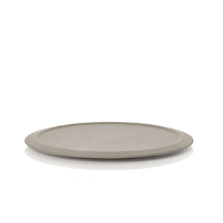 Placemat set SINGLES grey-brown, ø10 cm Zone Denmark