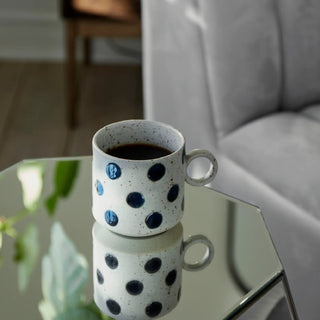 Cup Grainy beige, H8 cm LovelyNord