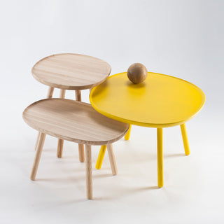 Coffee table Naïve D450, yellow LovelyNord