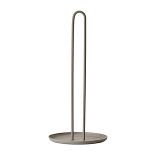 Paper towel holder SINGLES, grey-brown Zone Denmark