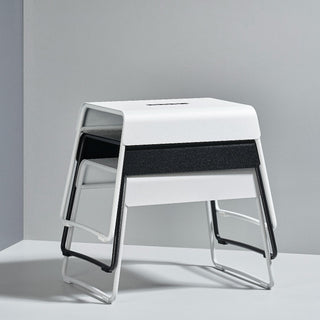 Stool A-Stool 39 x 30 x 27.5 cm, black Zone Denmark