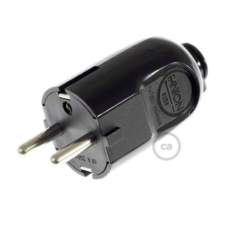 Plug Schuko, black LovelyNord