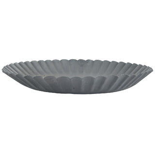 Grey Metal Tray, Ø19 cm IB Laursen