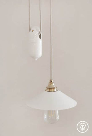 Ceramic wire weight, white LovelyNord