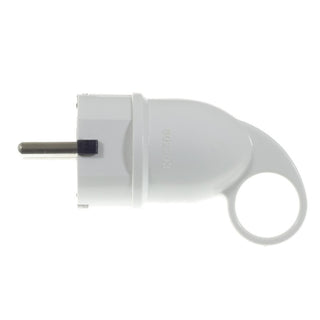 Schuko plug with ring, white LovelyNord