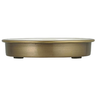 Round Butter Cream Metal Tray IB Laursen