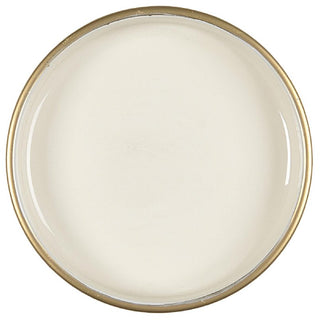 Round Butter Cream Metal Tray IB Laursen