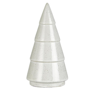 Porcelain Christmas tree white small IB Laursen