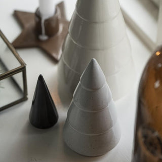 Porcelain Christmas tree white small IB Laursen