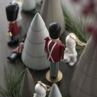 Porcelain Christmas tree white small IB Laursen