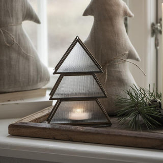 Candleholder Christmas tree, H15 cm LovelyNord